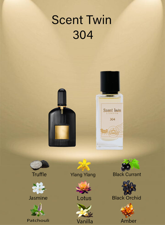 Scent Twin 304 - Inspired by Black Orchid, Tom Ford
