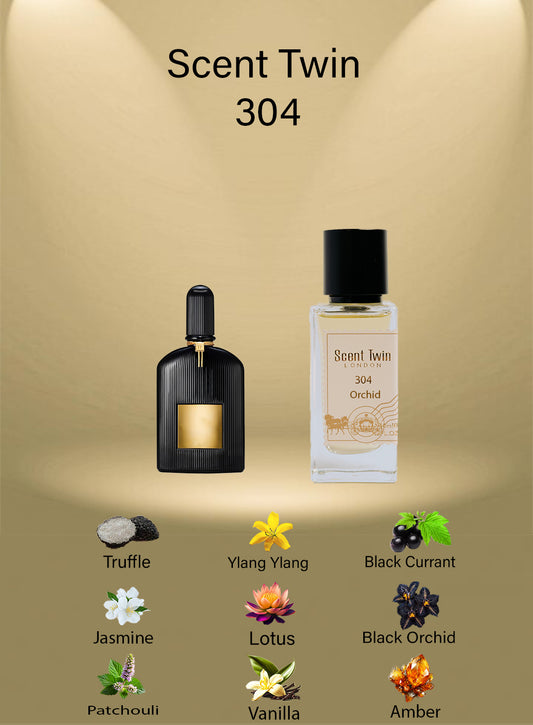 Scent Twin 304 - Orchid - Inspired by Black Orchid, Tom Ford