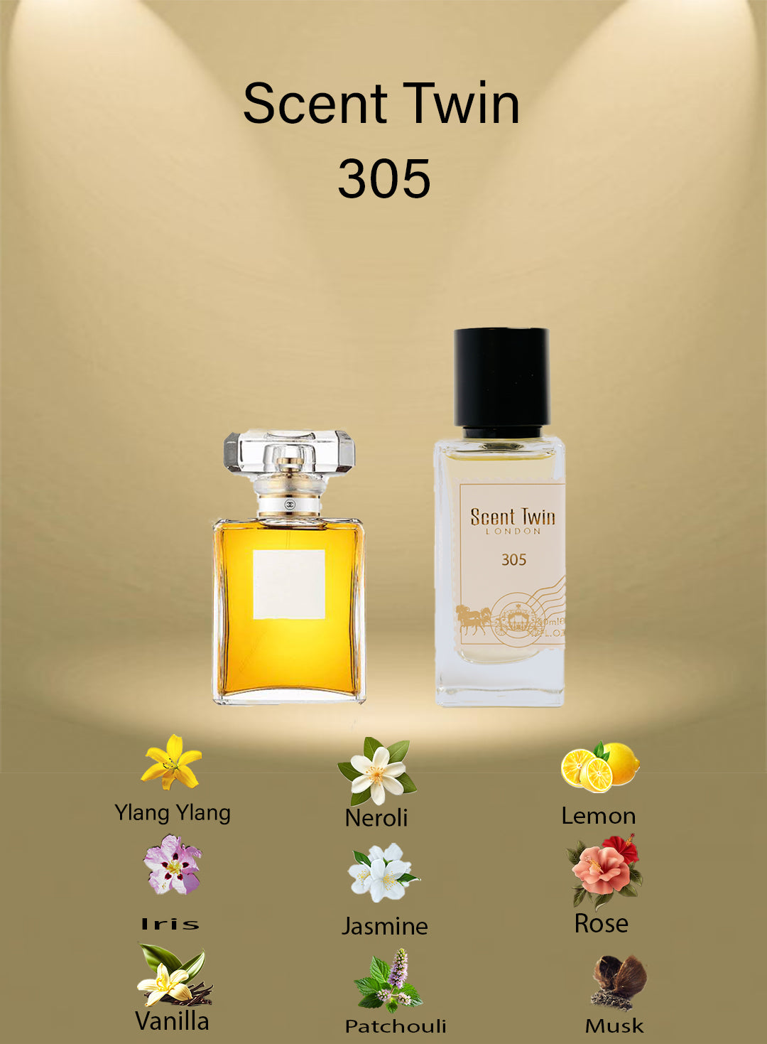 Scent Twin 305 - Inspired by Chanel 5