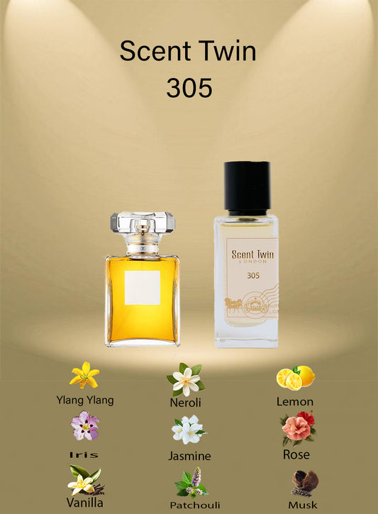 Scent Twin 305 - Inspired by Chanel 5