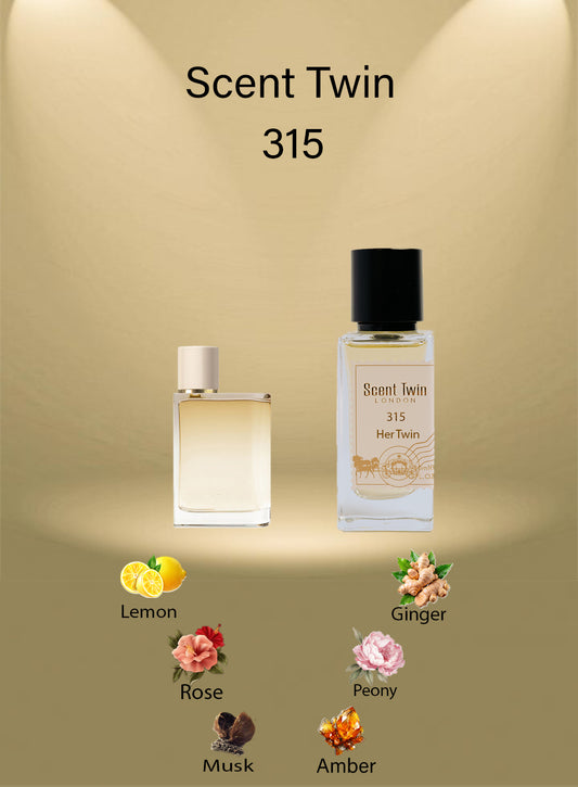 Scent Twin 315 - Her Twin - Inspired by Burberry Her London Dream 2020