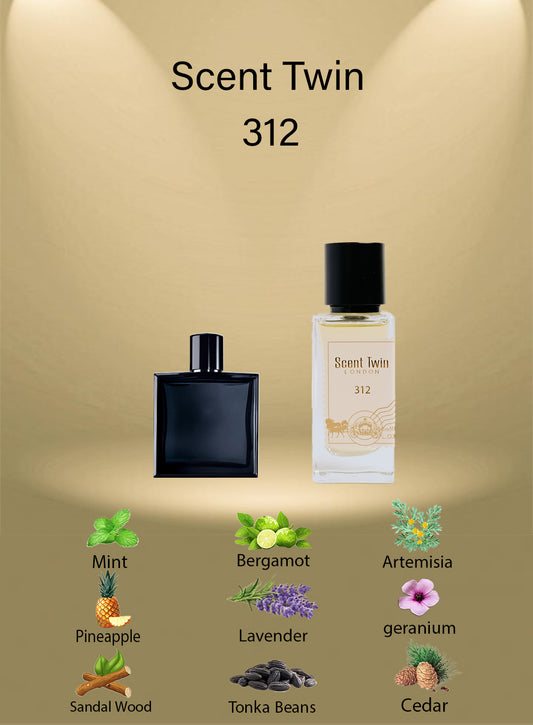 Scent Twin 312 - Inspired by Bleu Chanel 2010