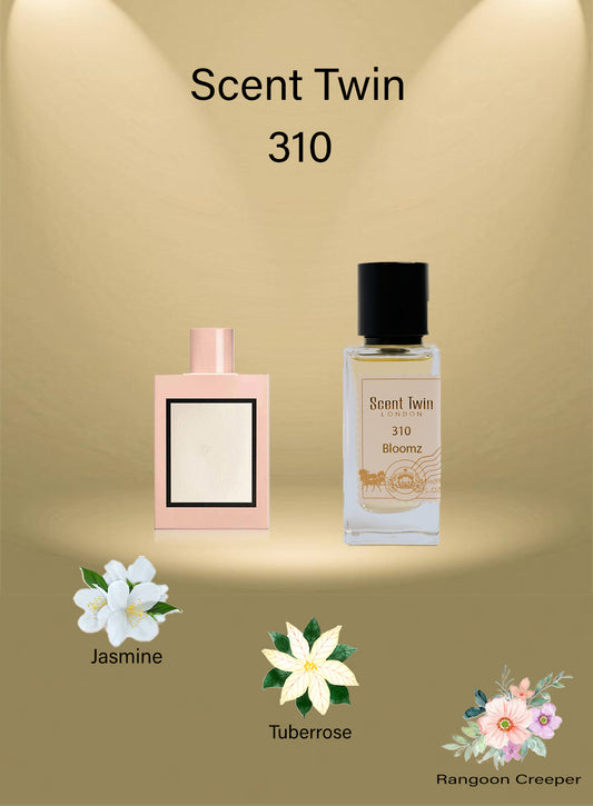 Scent Twin 310 - Bloomz -  Inspired by Gucci Bloom 2017