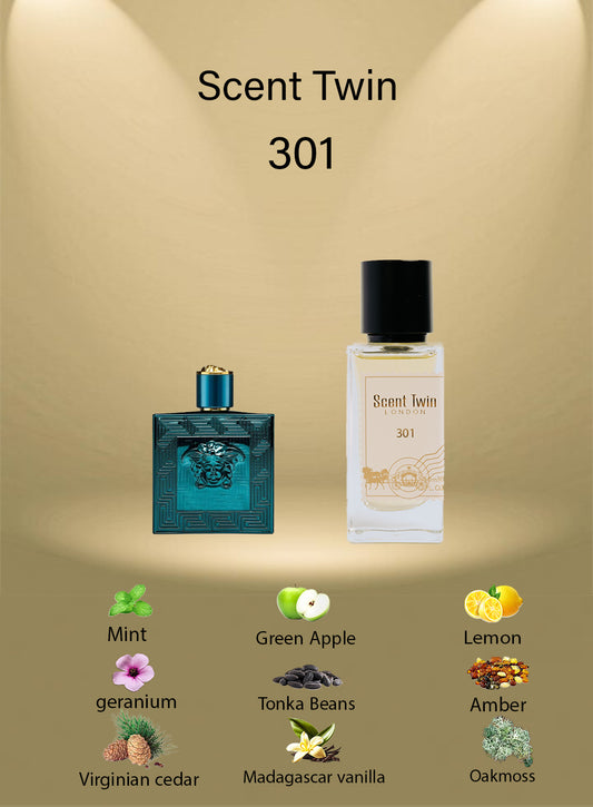 Scent Twin 301 - Inspired by Eros Versace 2012