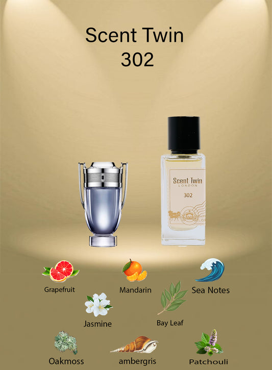 Scent Twin 302 - Inspired by Invictus Paco Rabanne